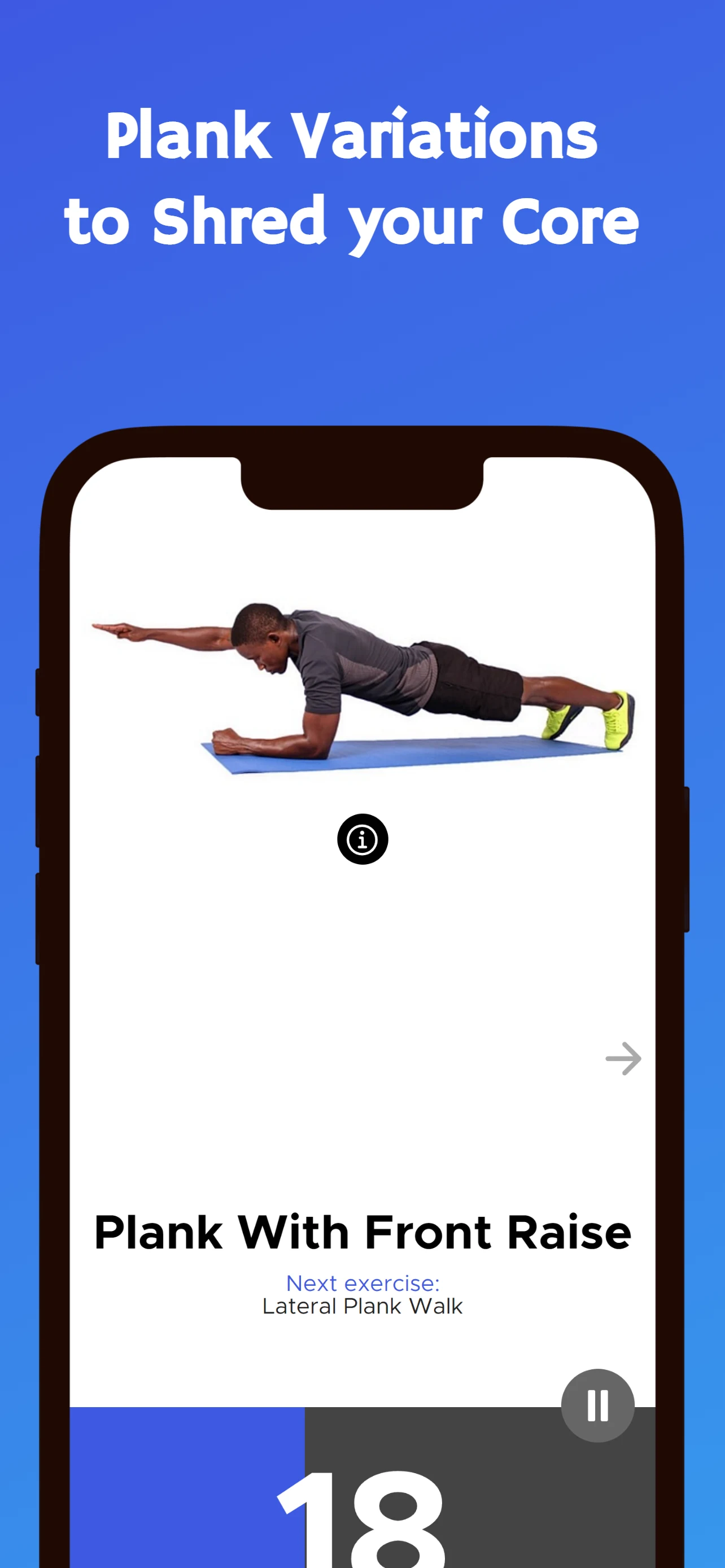 30 Day Plank Challenge screenshot