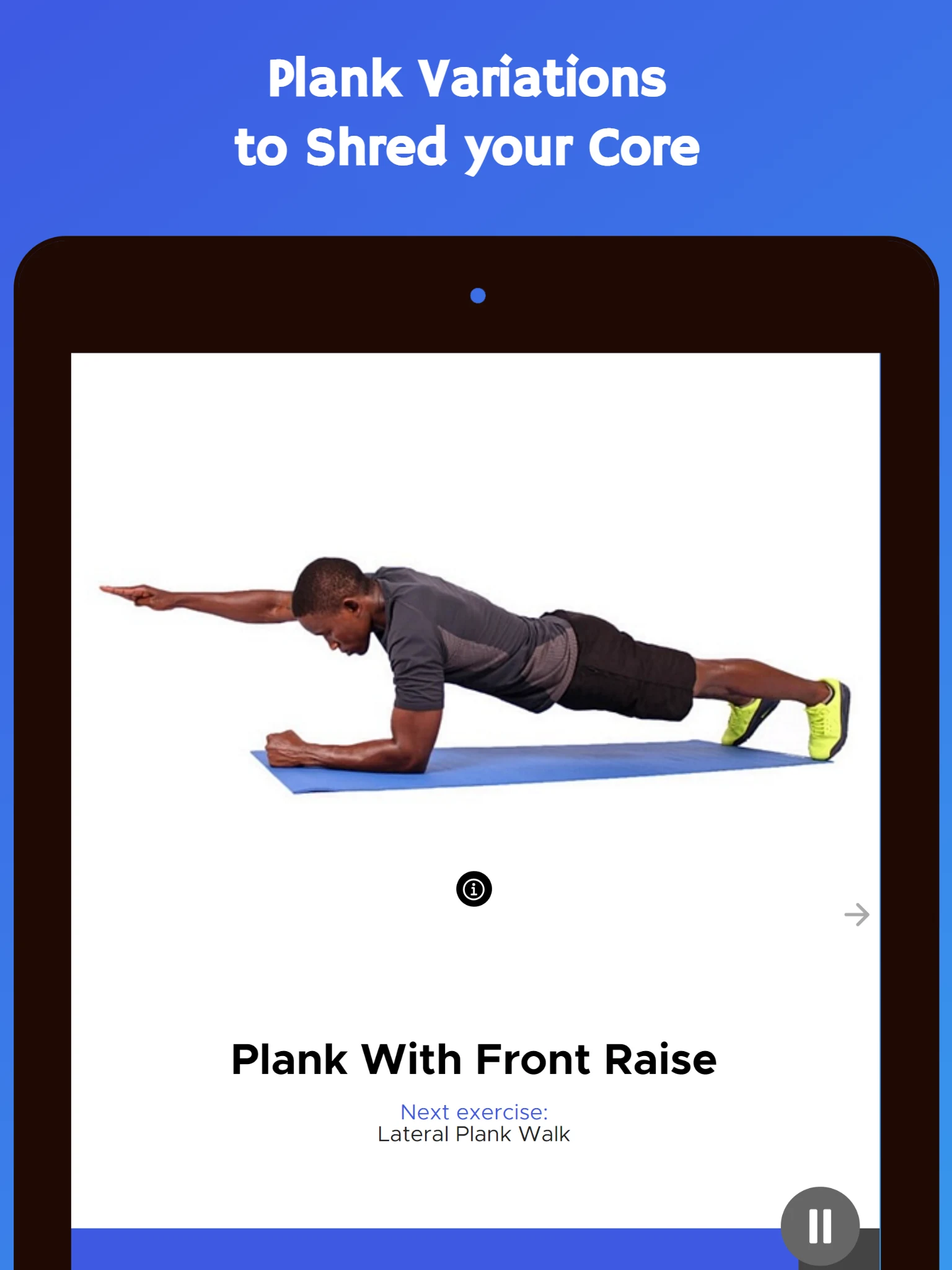 30 Day Plank Challenge screenshot